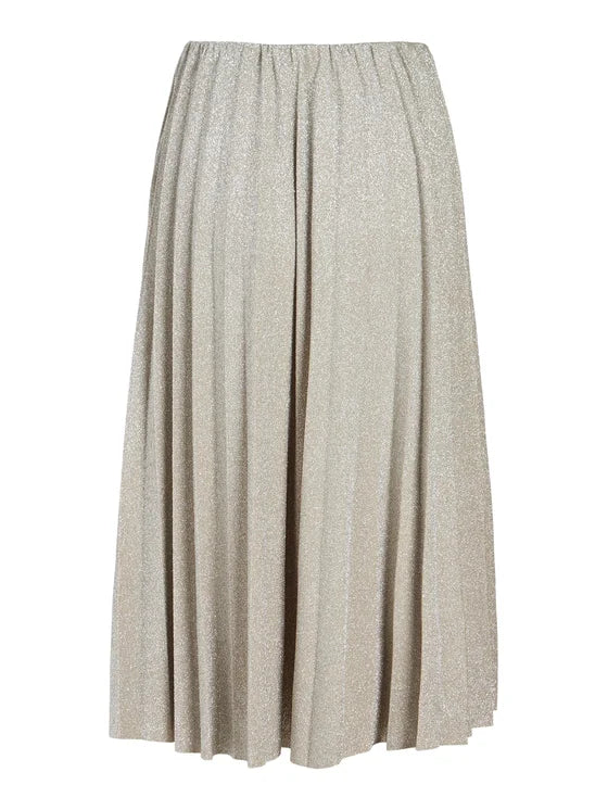 Sparkel Midi Skirt (Birch/Silver)