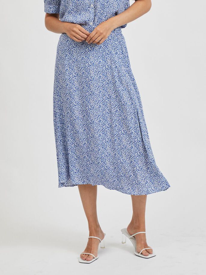 Blue Midi Skirt 