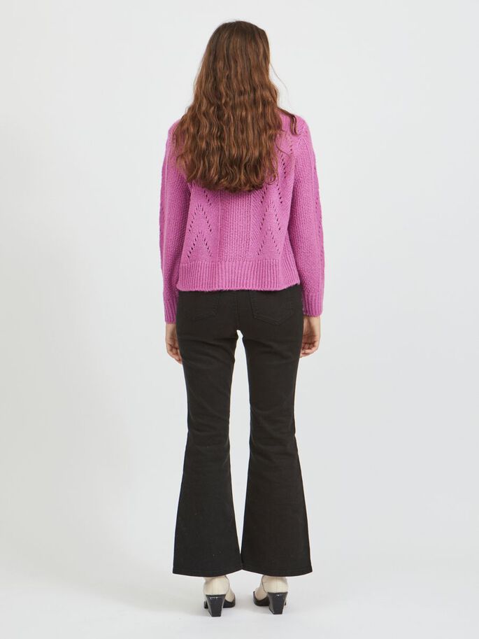 Sofia Knitted Jumper (Rosebud)