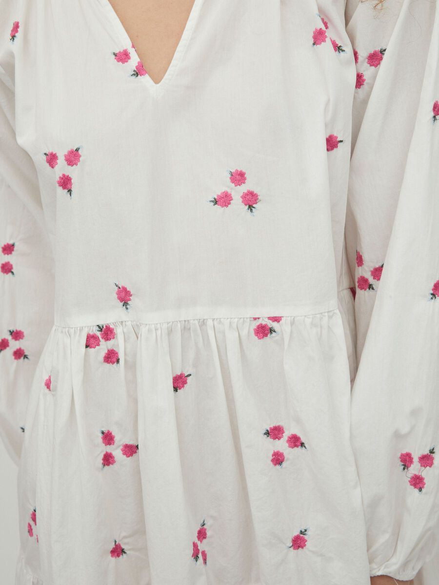 Vidaysi Short Dress (Off White)