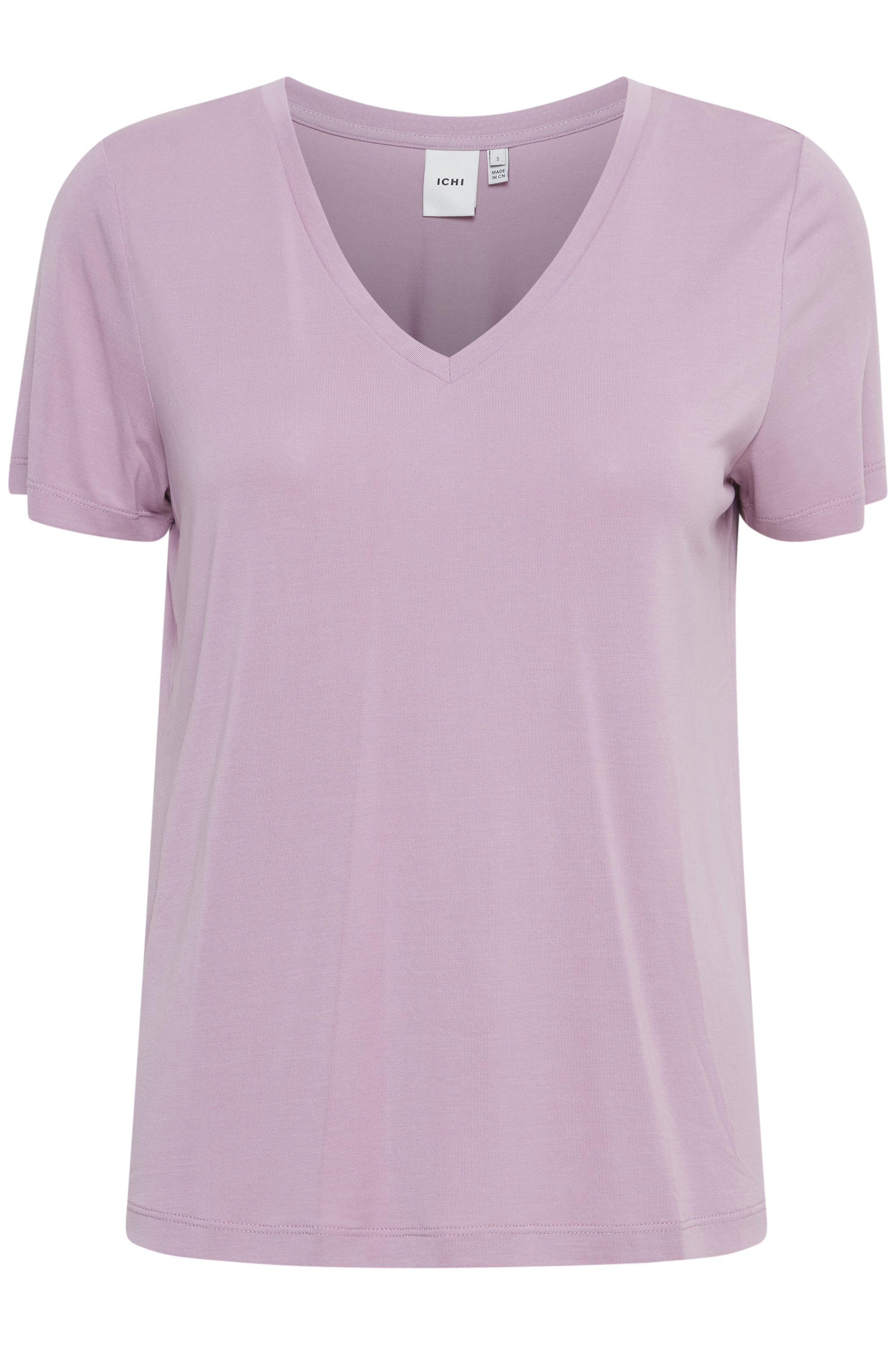 Lola V-Neck T-Shirt (Lavender)
