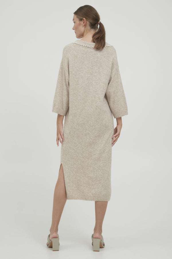 Mac Knitted Dress (Oatmeal Melange)