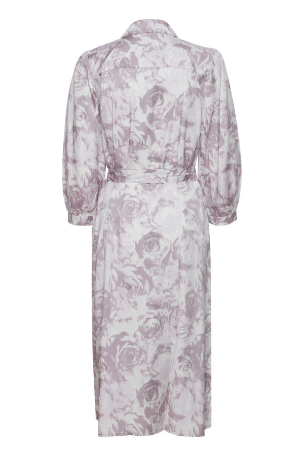 Sada Midi Dress (Lavender Fog)