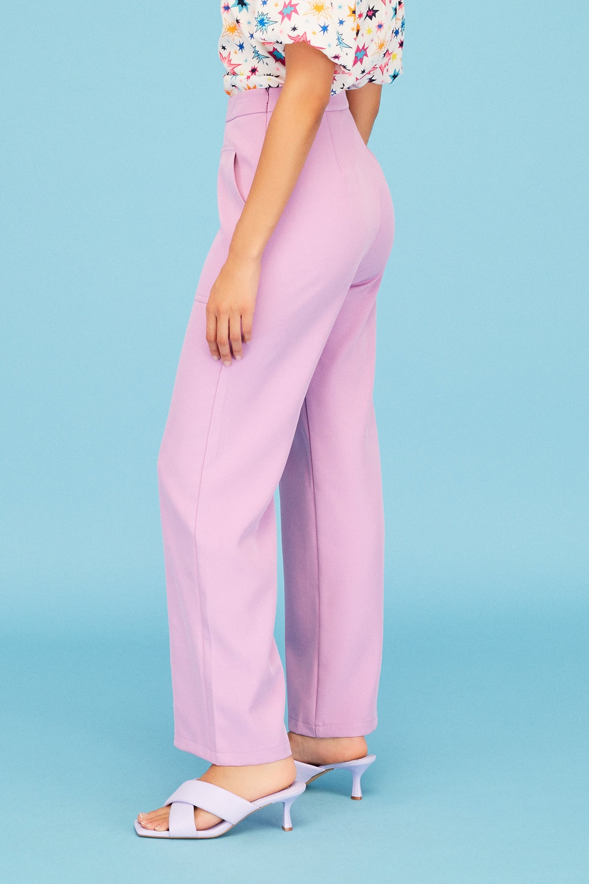 Veronica Trousers (Lilac)