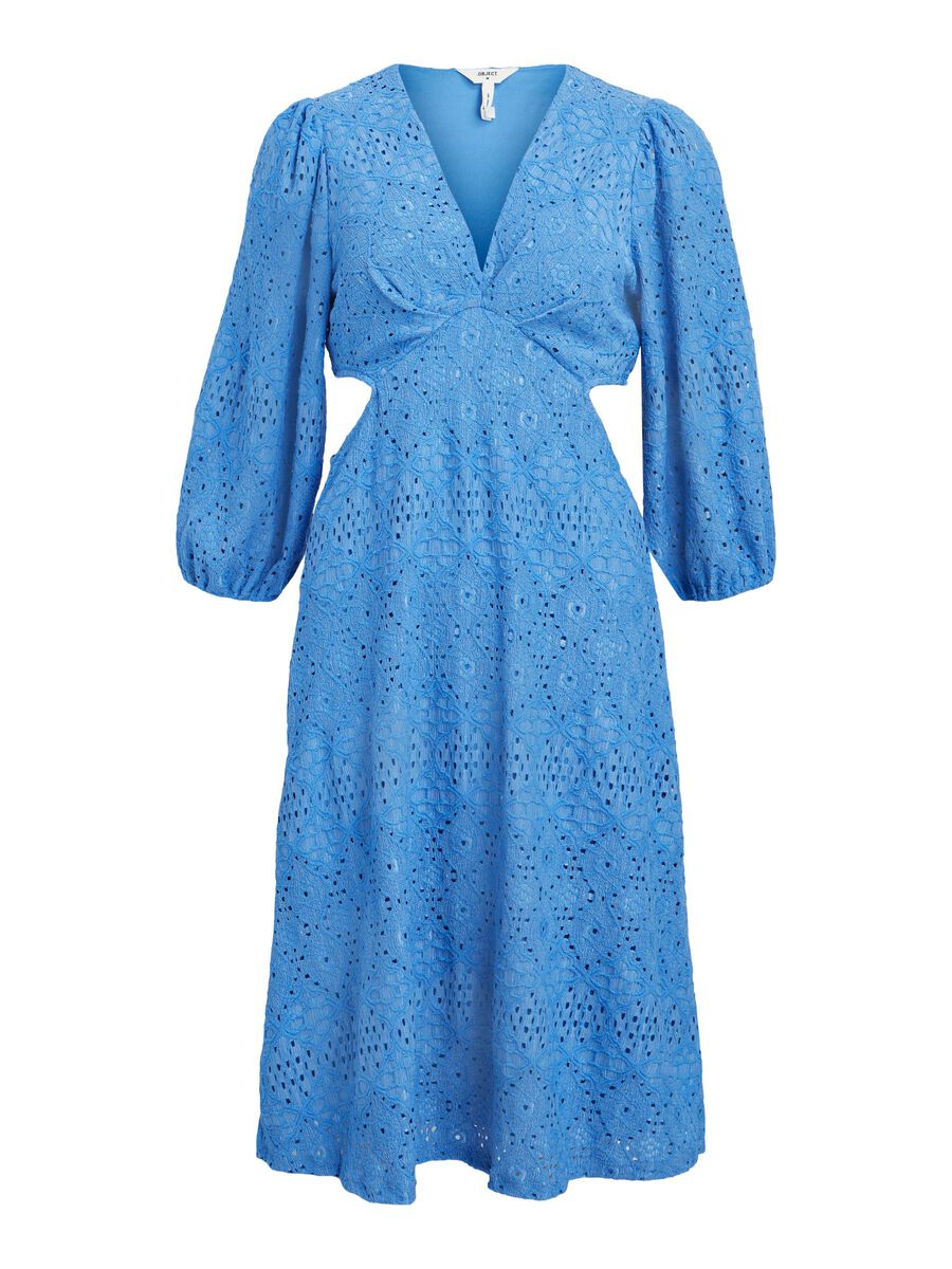 Angelle Midi Dress (Blue)