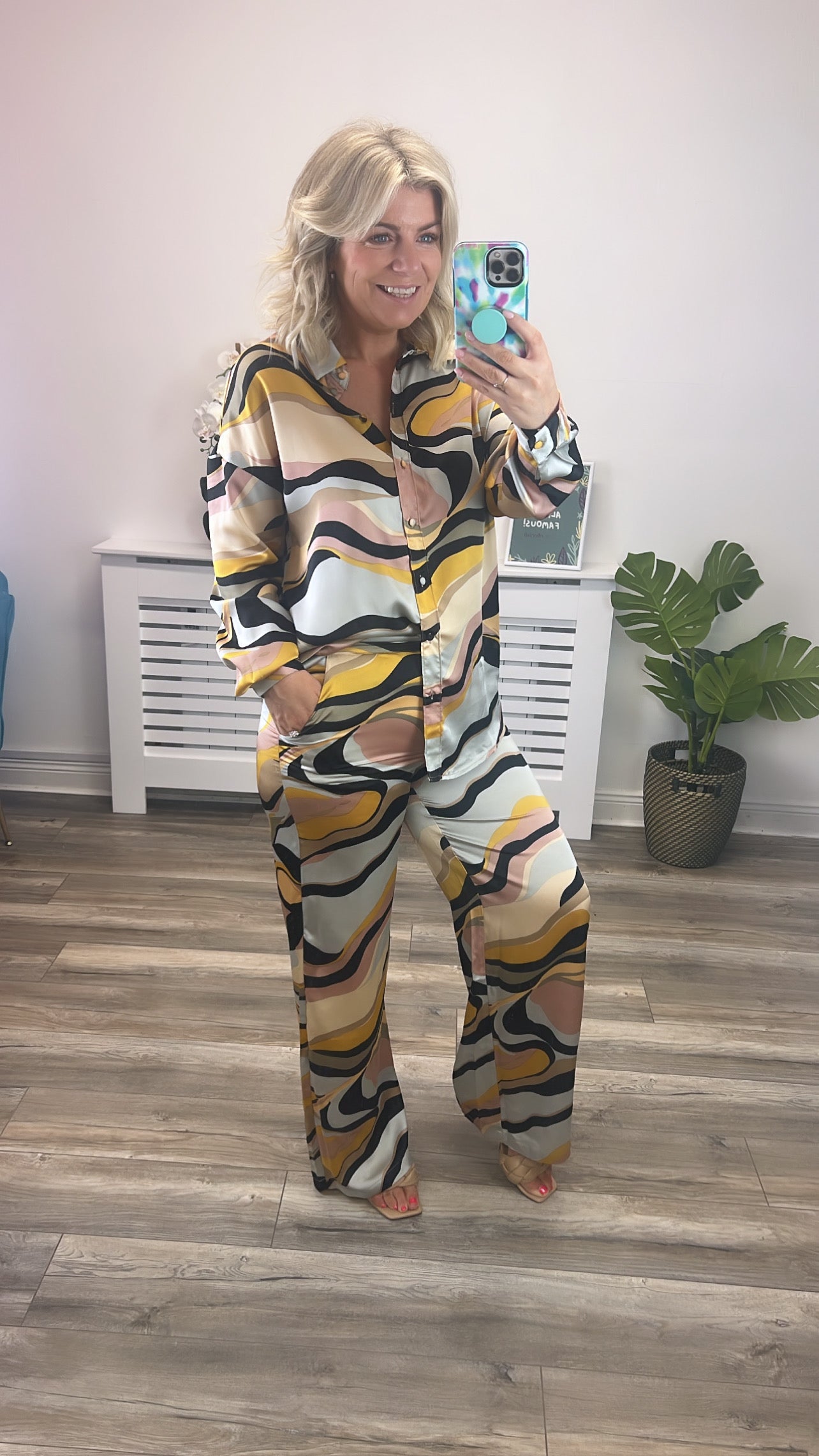 Viflowy Print Trouser (Multi)