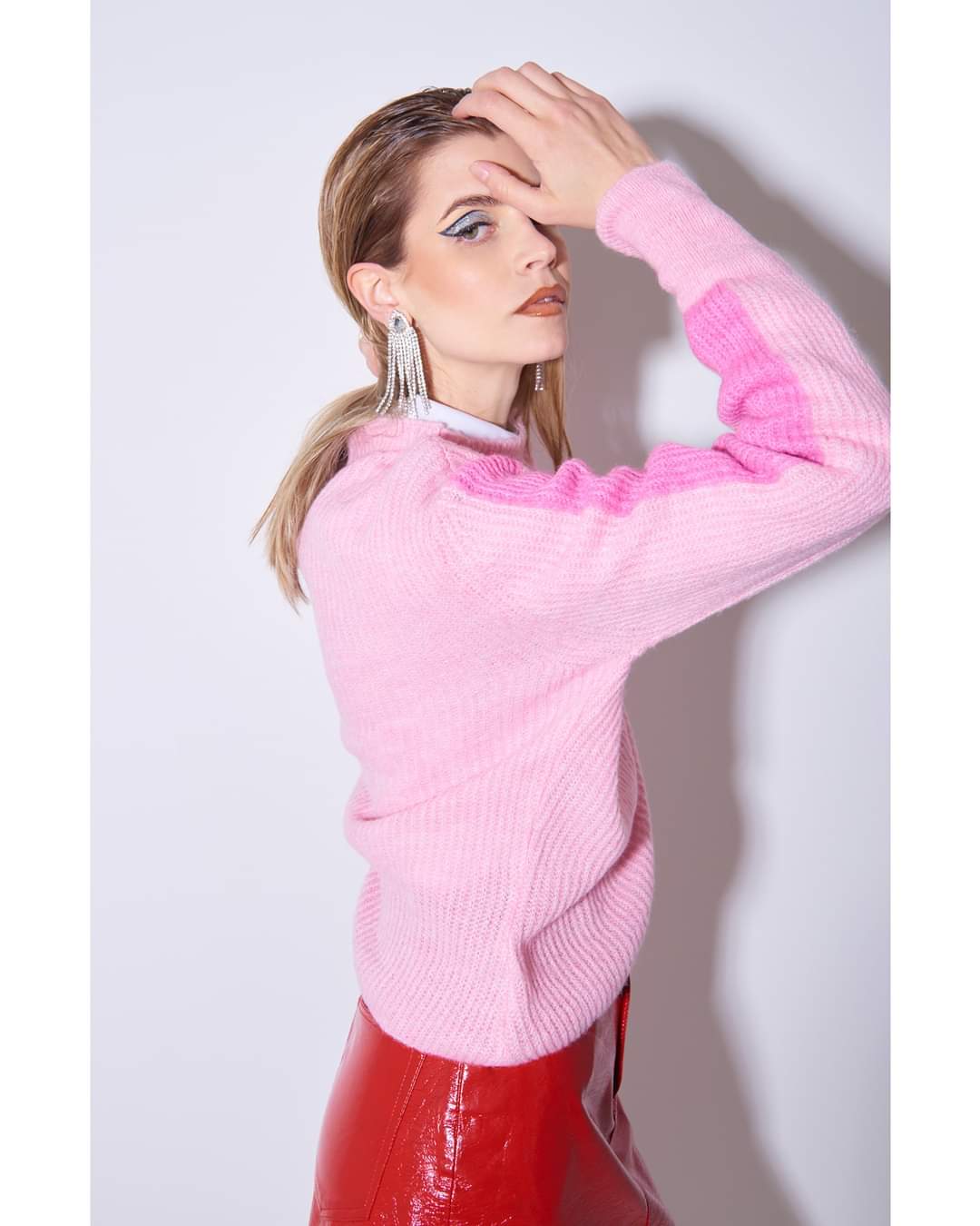 Rosa Knitted Jumper (Pink)
