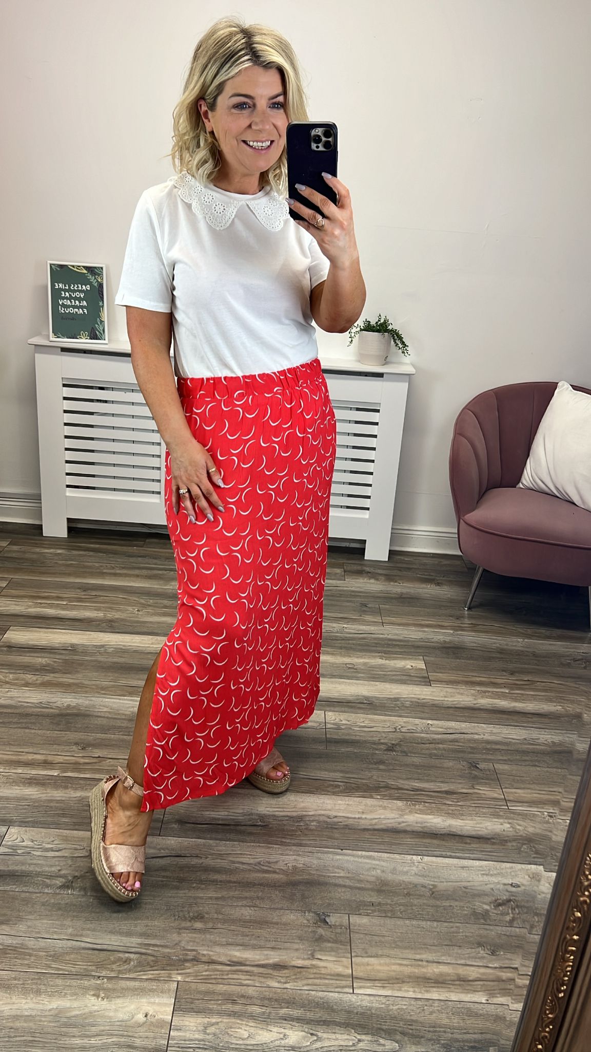 Marrakech Maxi Skirt (Bittersweet)