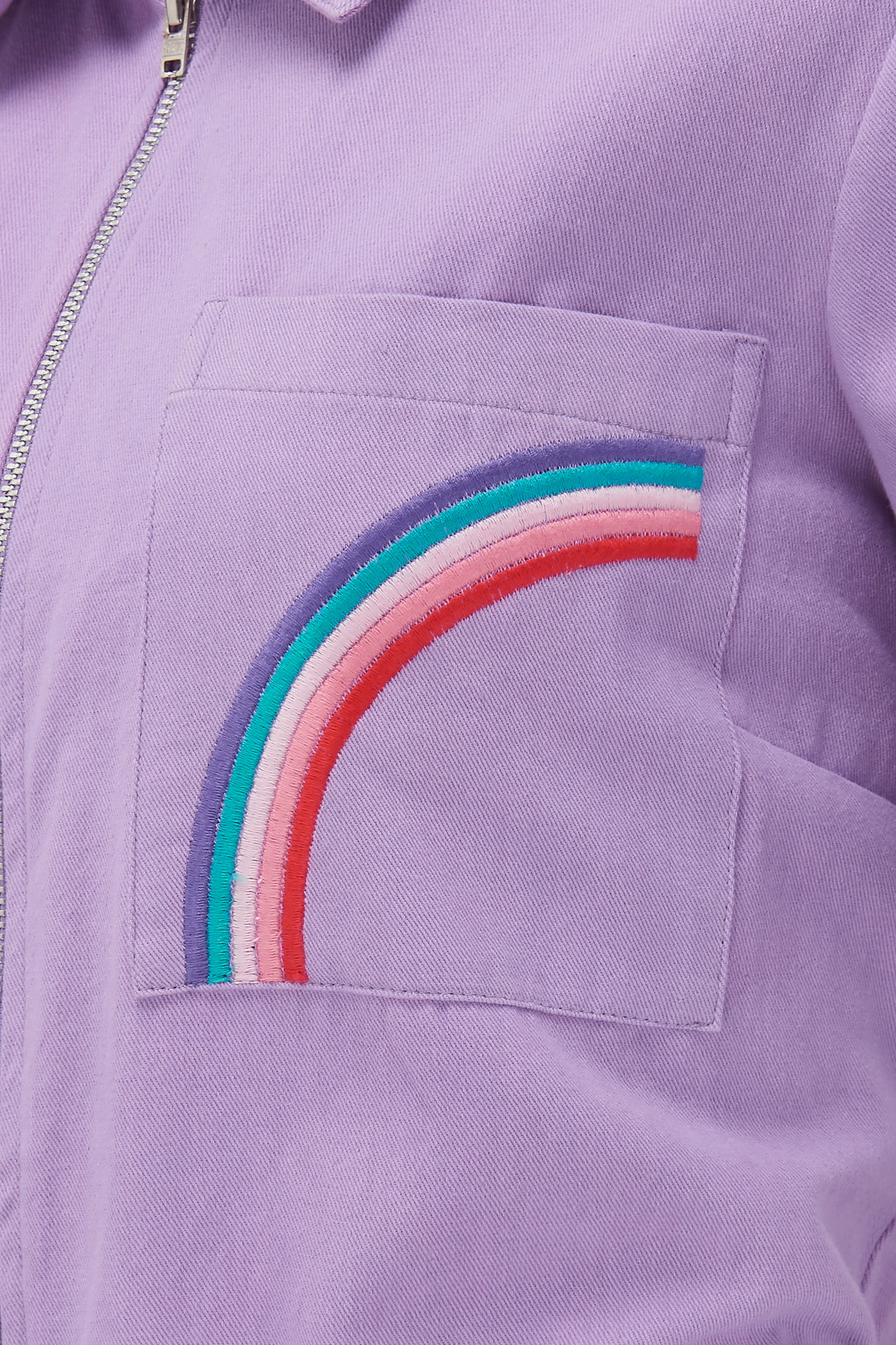 Billy Boilersuit | Rainbow Pocket (Lilac)