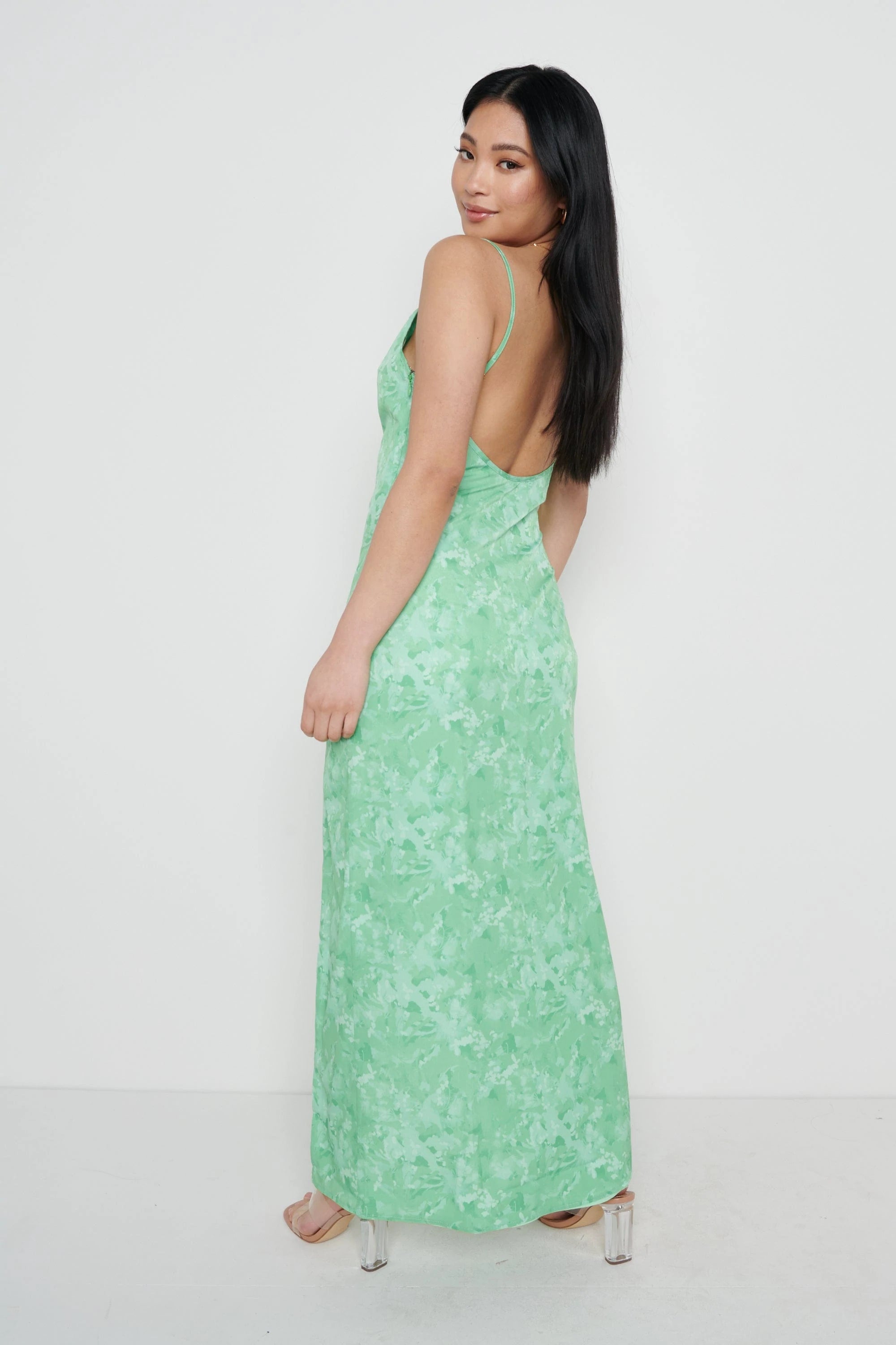 Keisha Midaxi Dress (Green)