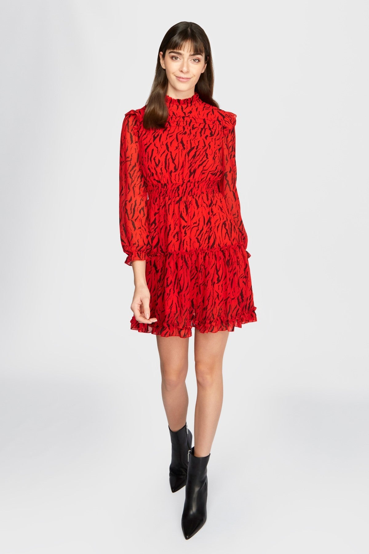 Nika Dress (Red)