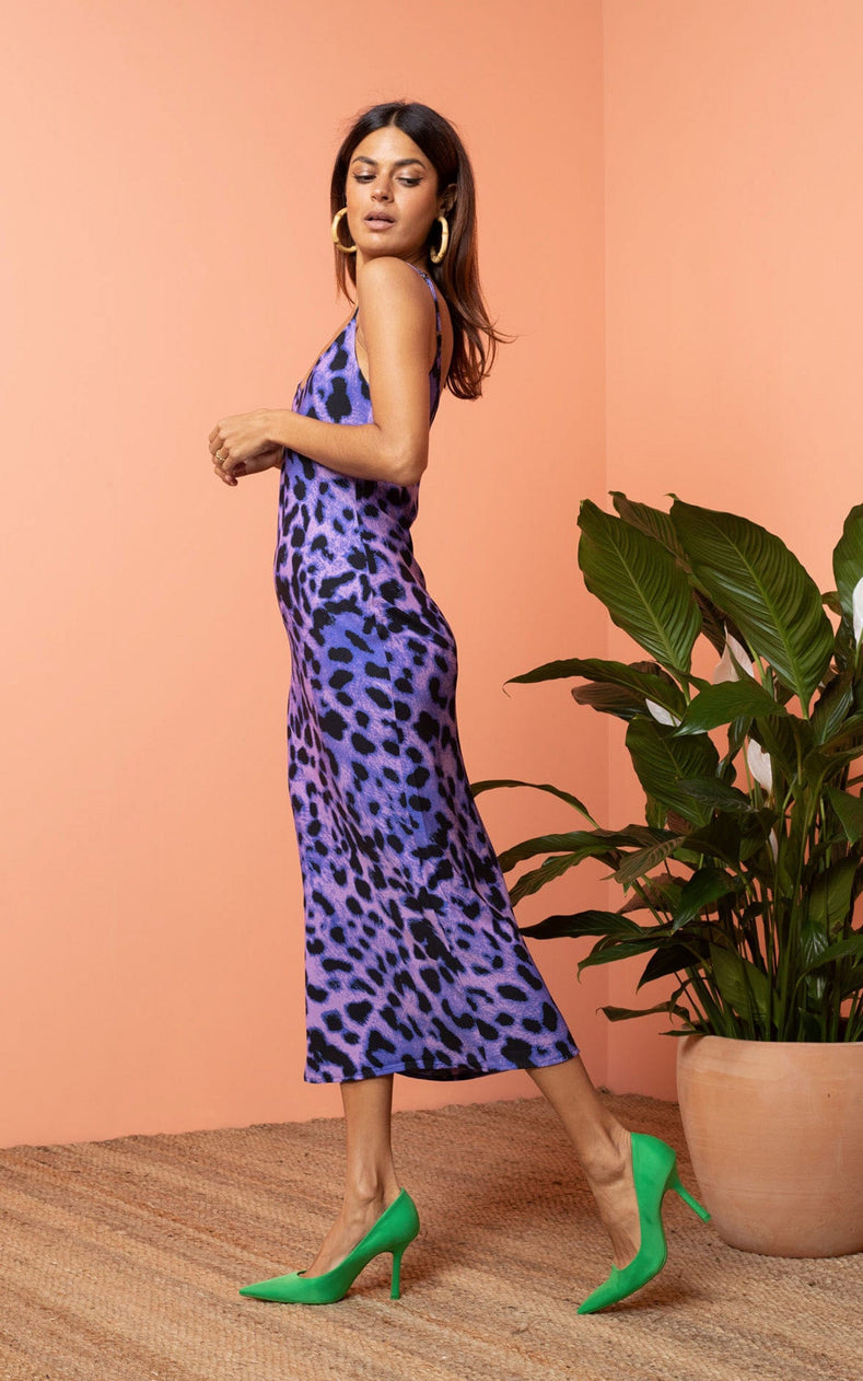 Sienna Dress | Dancing Leopard (Lilac Leopard)