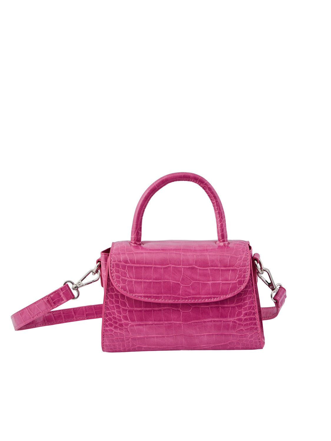 Anitta Croc Crossbody bag (Rose Violet)