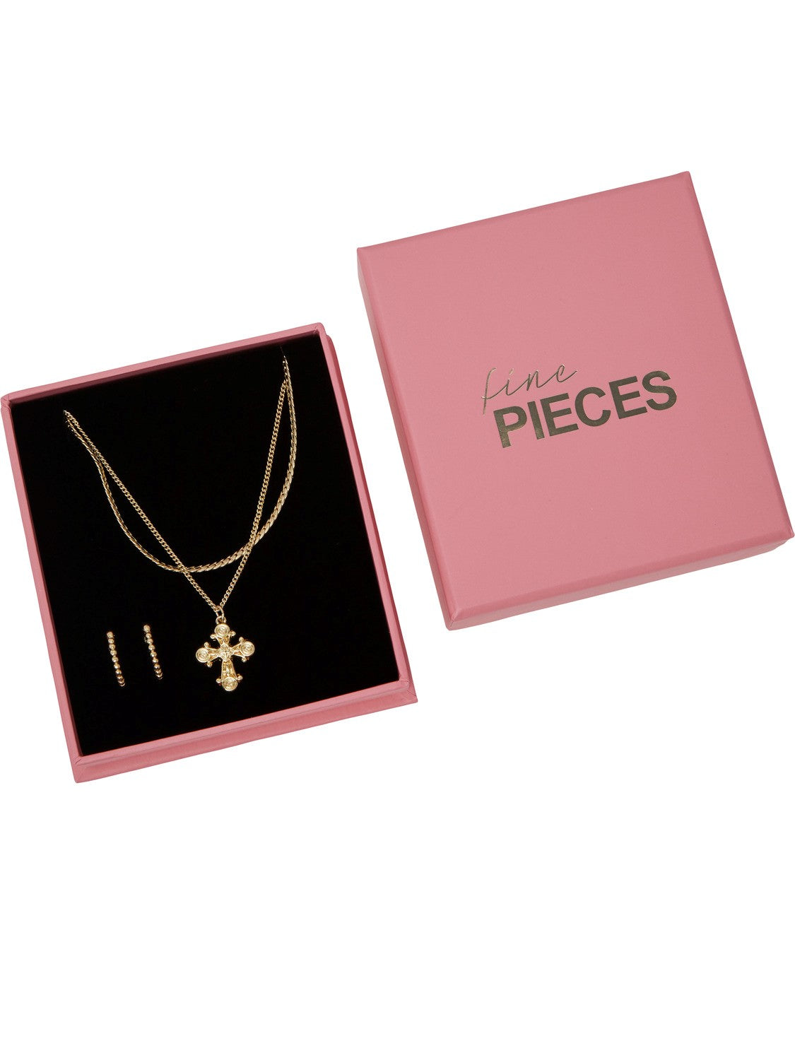 MANA EARRINGS & NECKLACE SET (GOLD)