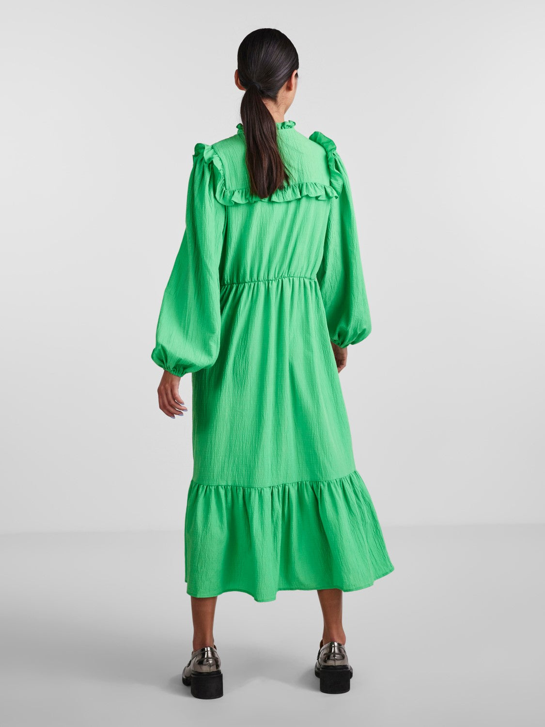 Brianna Midi Dress (Irish Green)