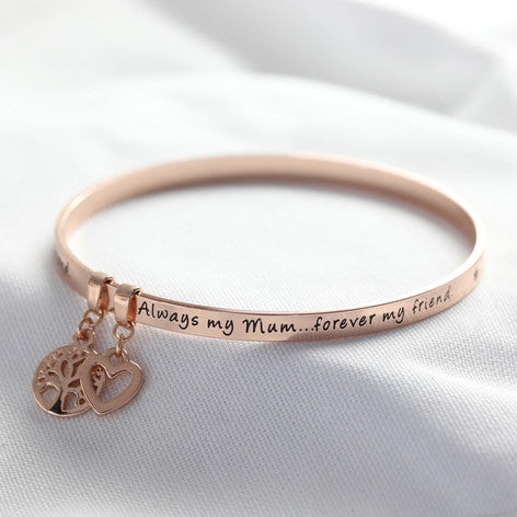 Lisa Angel rose gold bracelet
