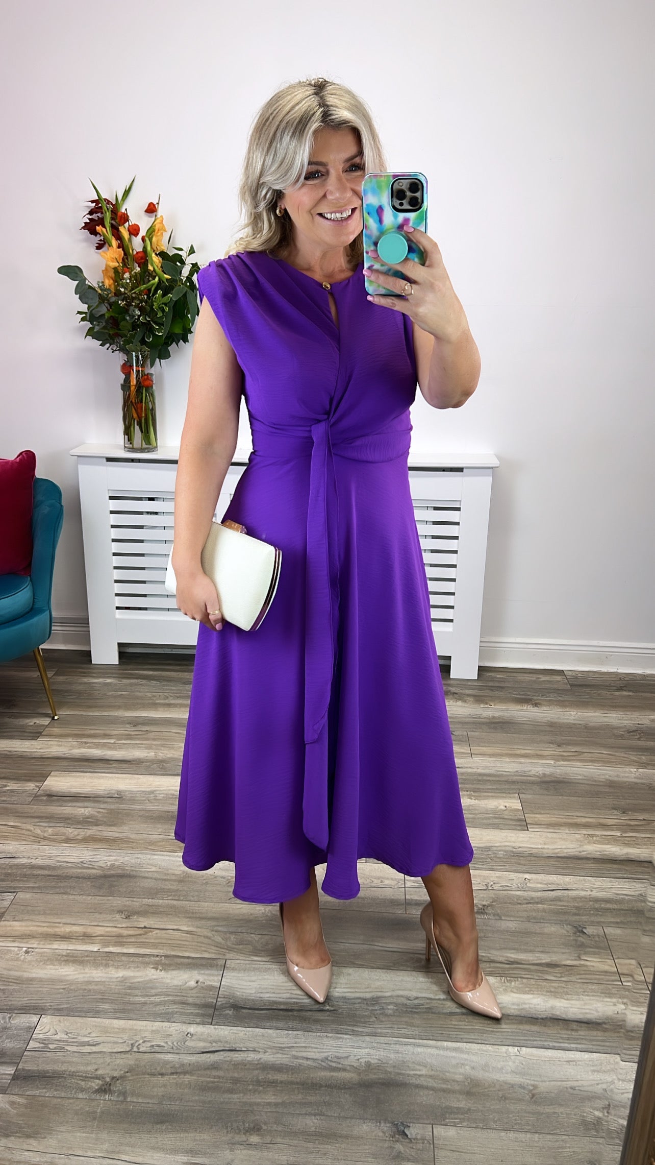 Serena Dress (Purple)