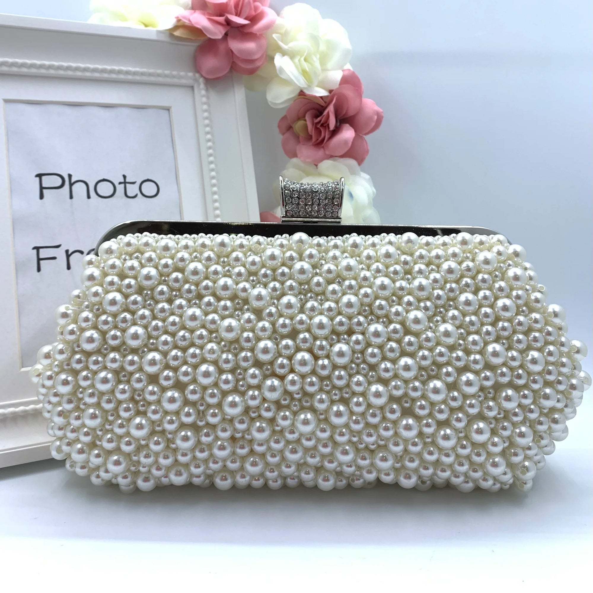 Penney Pearl Clutch