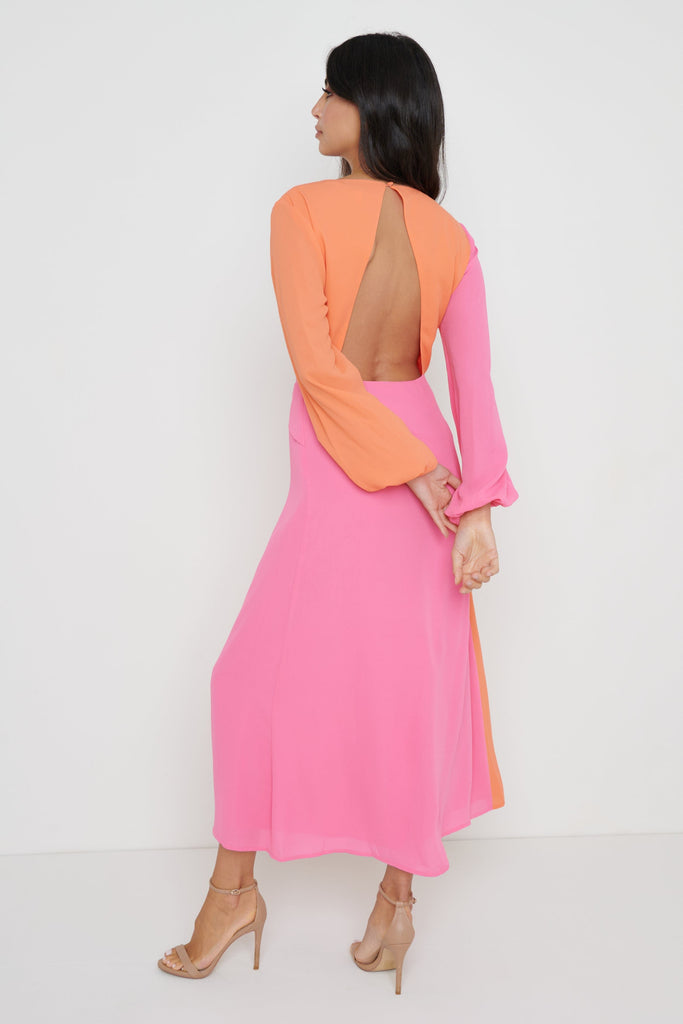 Freida Backless Dress (Multi)