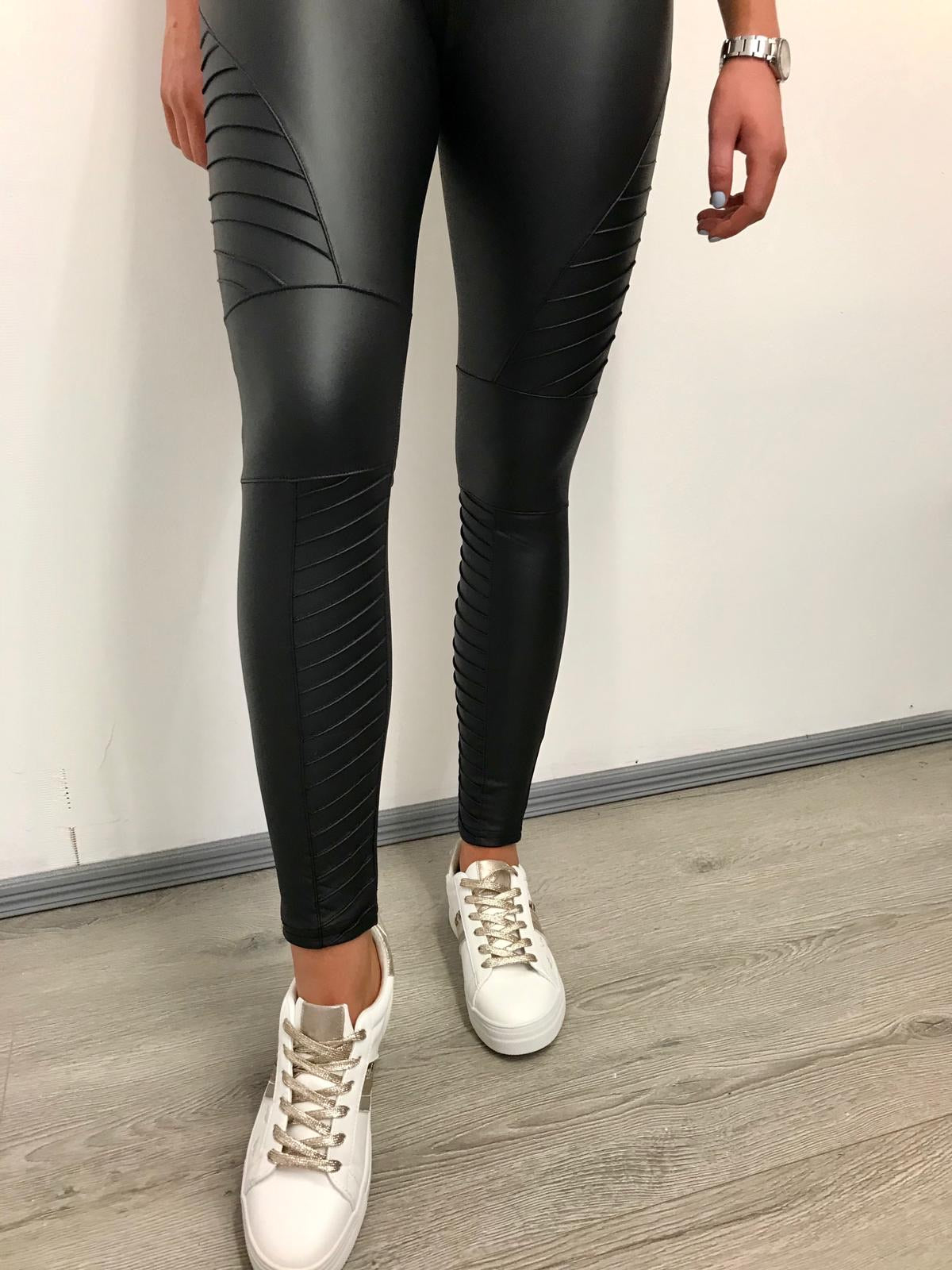 faux leather leggings