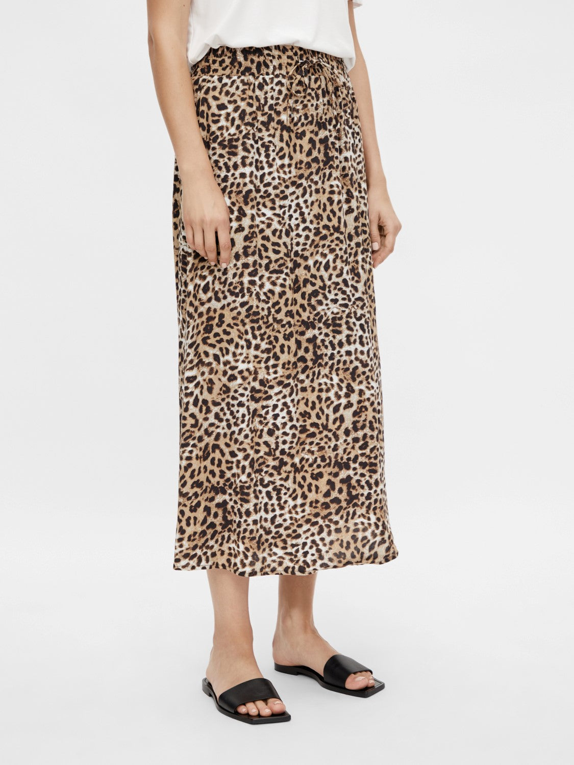 Elke Leopard Skirt