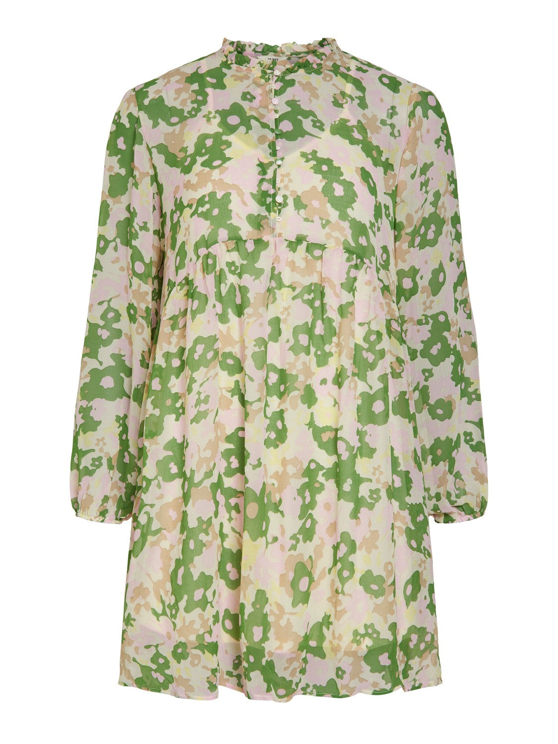 green floral tunic 