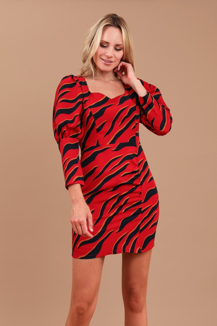 Red Tiger Dress