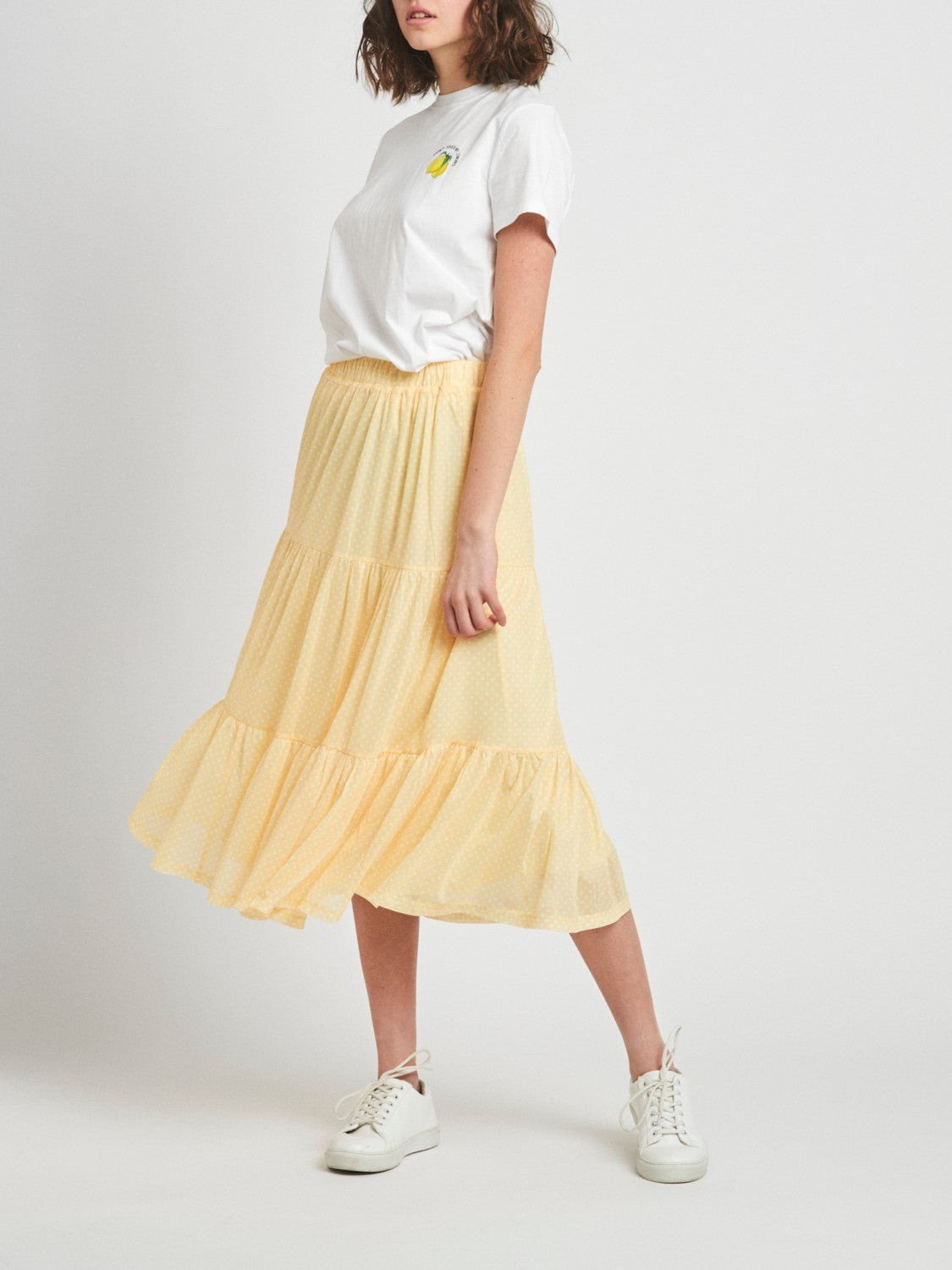 Lemon Midi Skirt