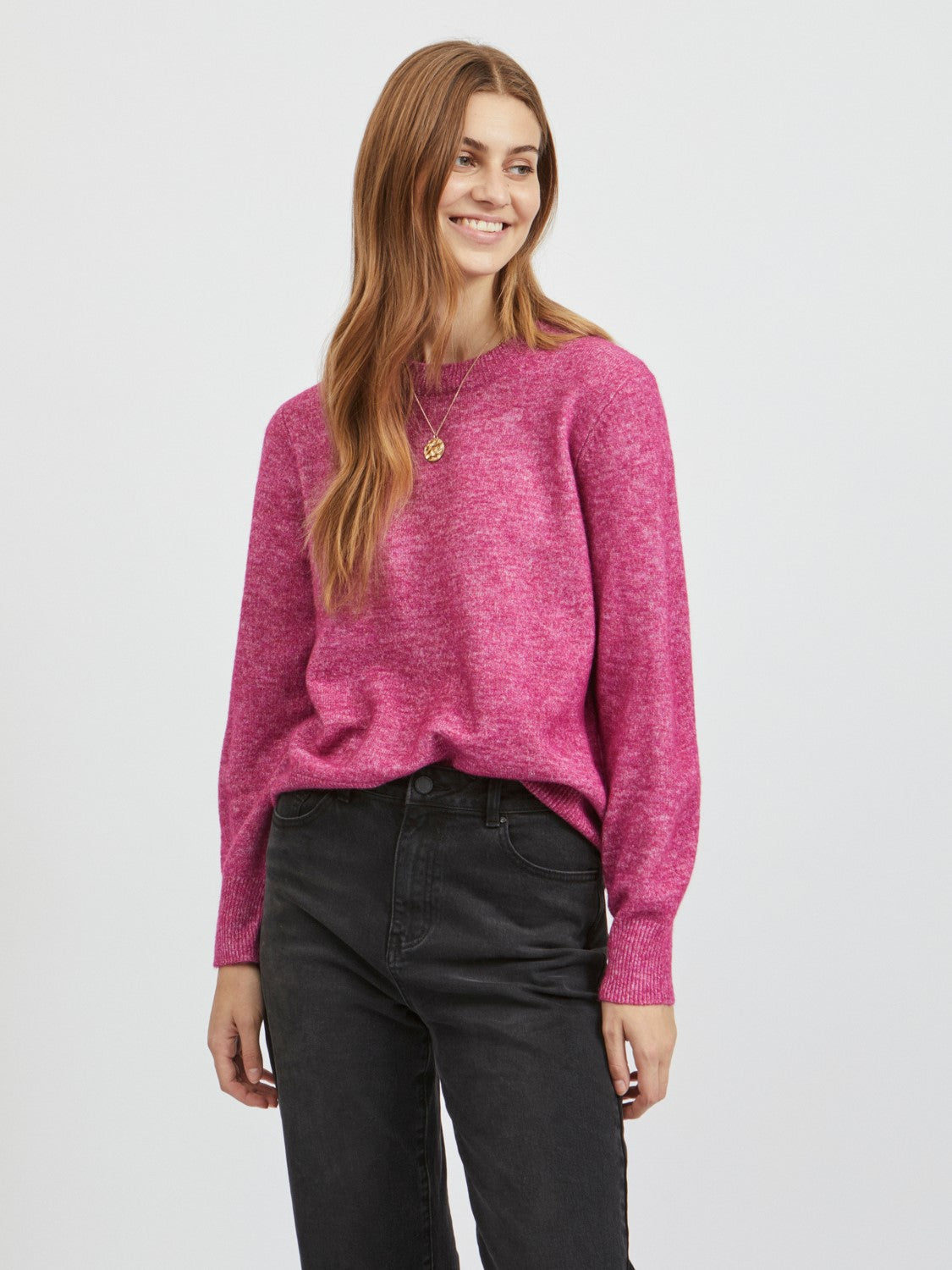 Viella Knitted Jumper (Pink)