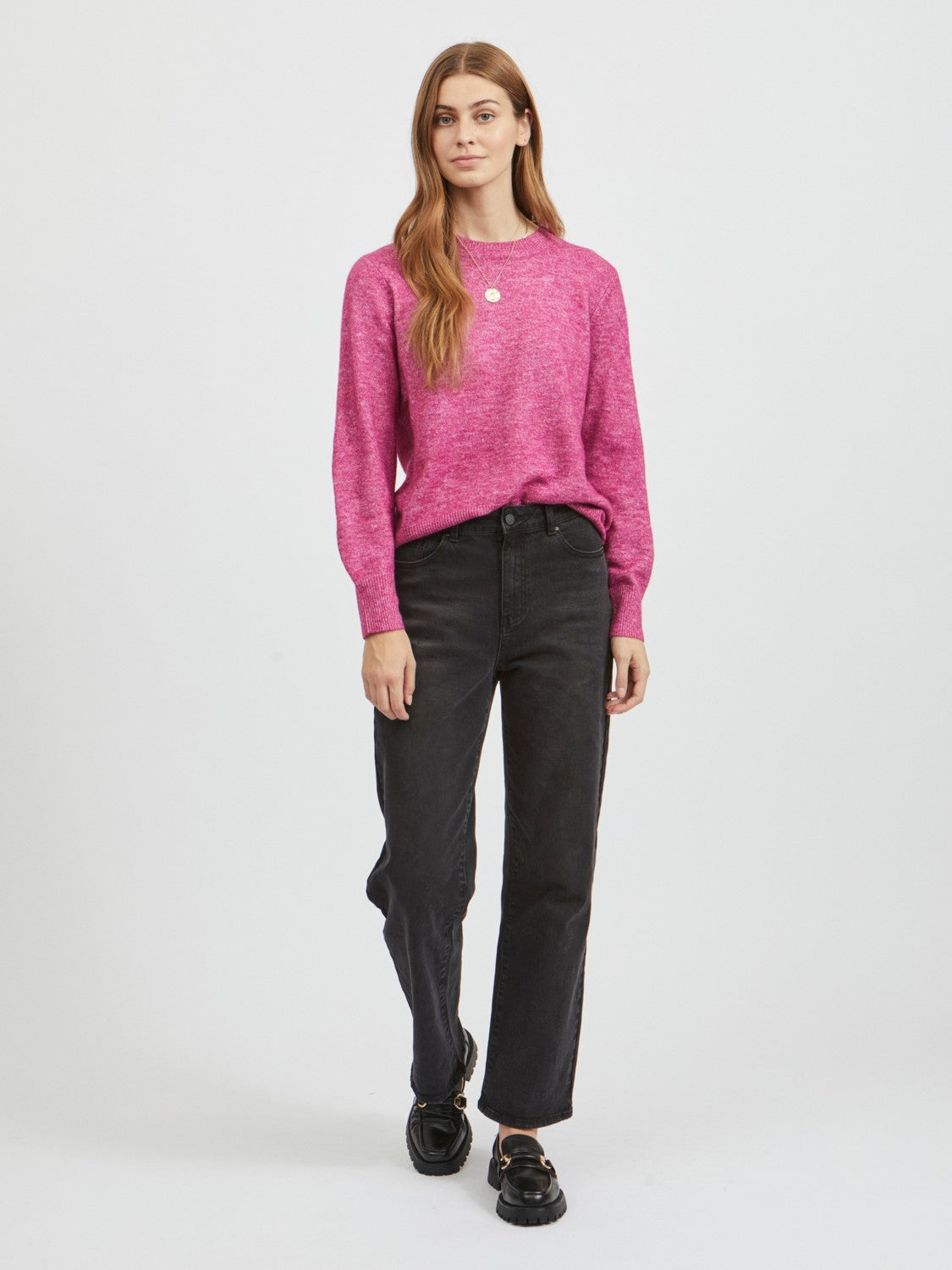 Viella Knitted Jumper (Pink)