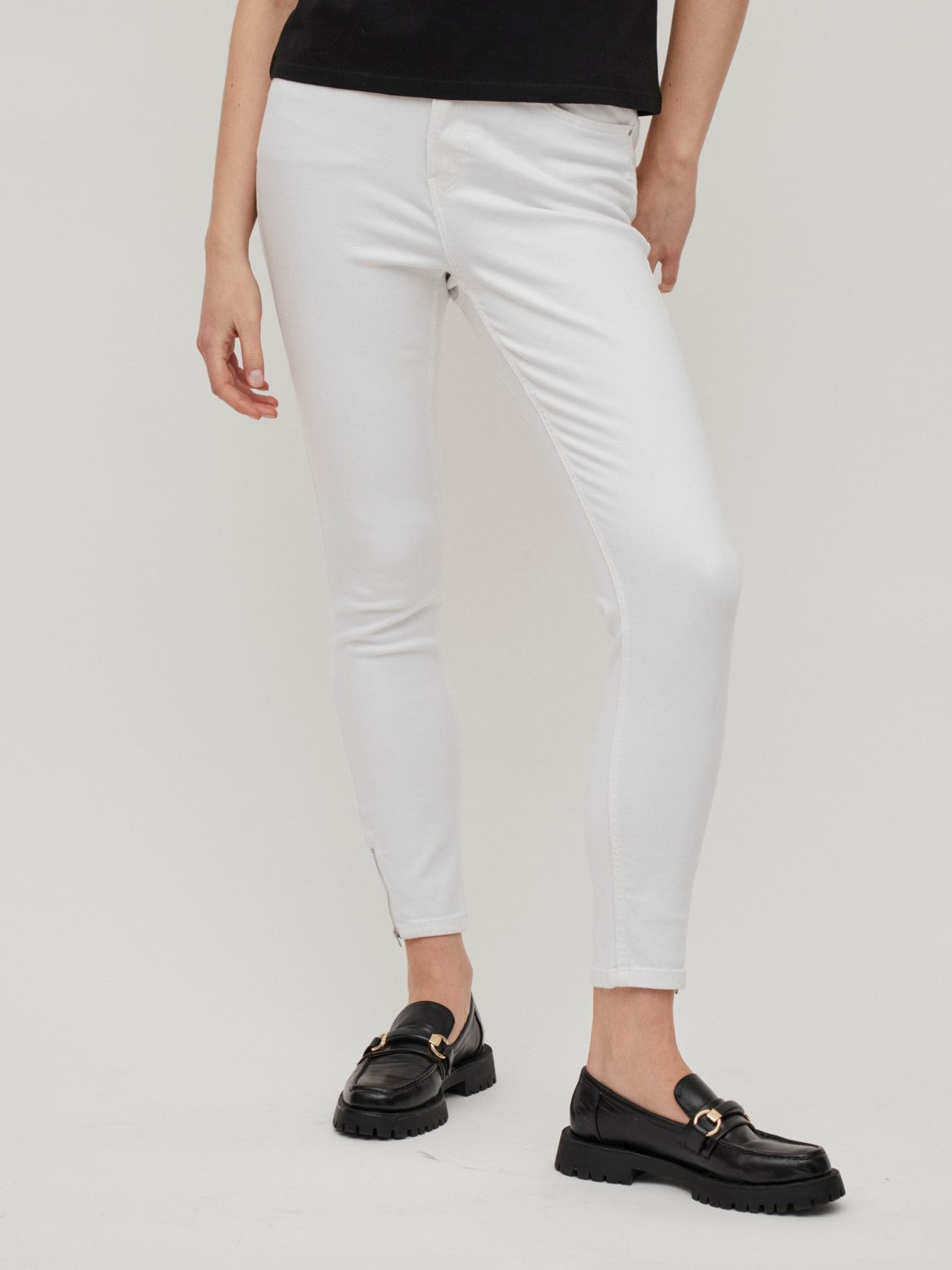 Kayla 7/8 Skinny Jeans (Vintage White)