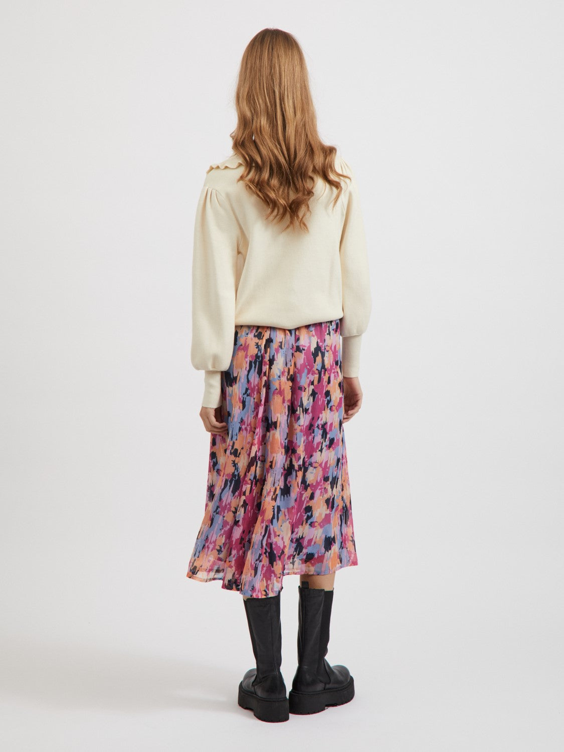 Falia Midi Skirt (Multi)
