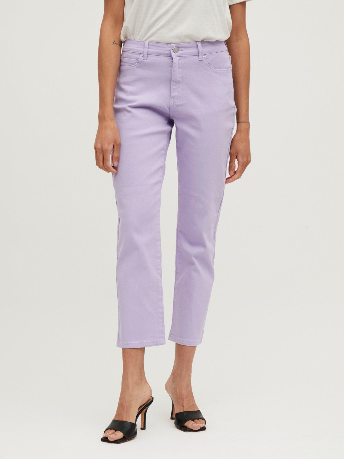 Lilac 7/8 Jeans