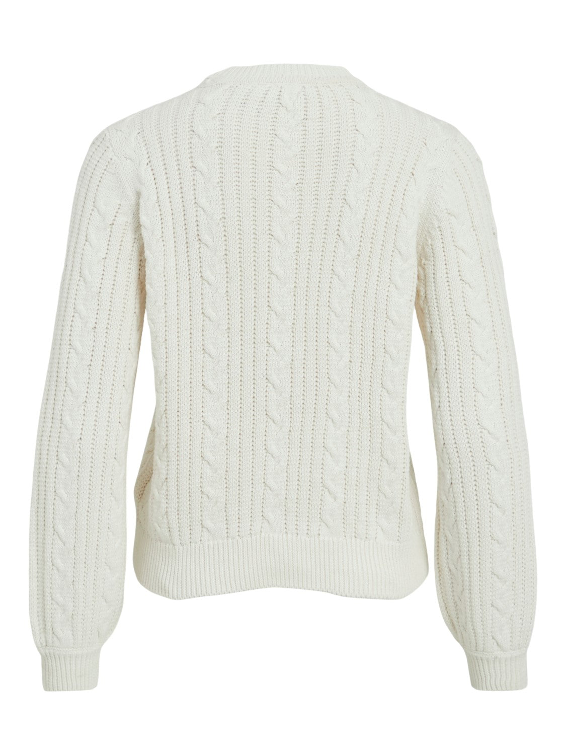 Tilla Cable Knit Top (Off White)