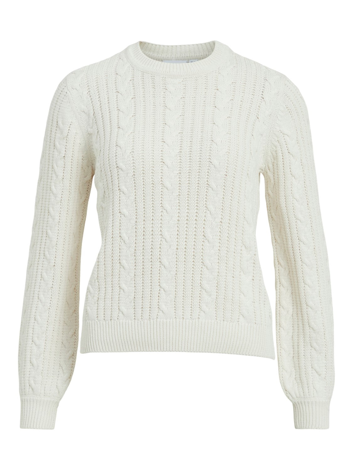 Tilla Cable Knit Top (Off White)