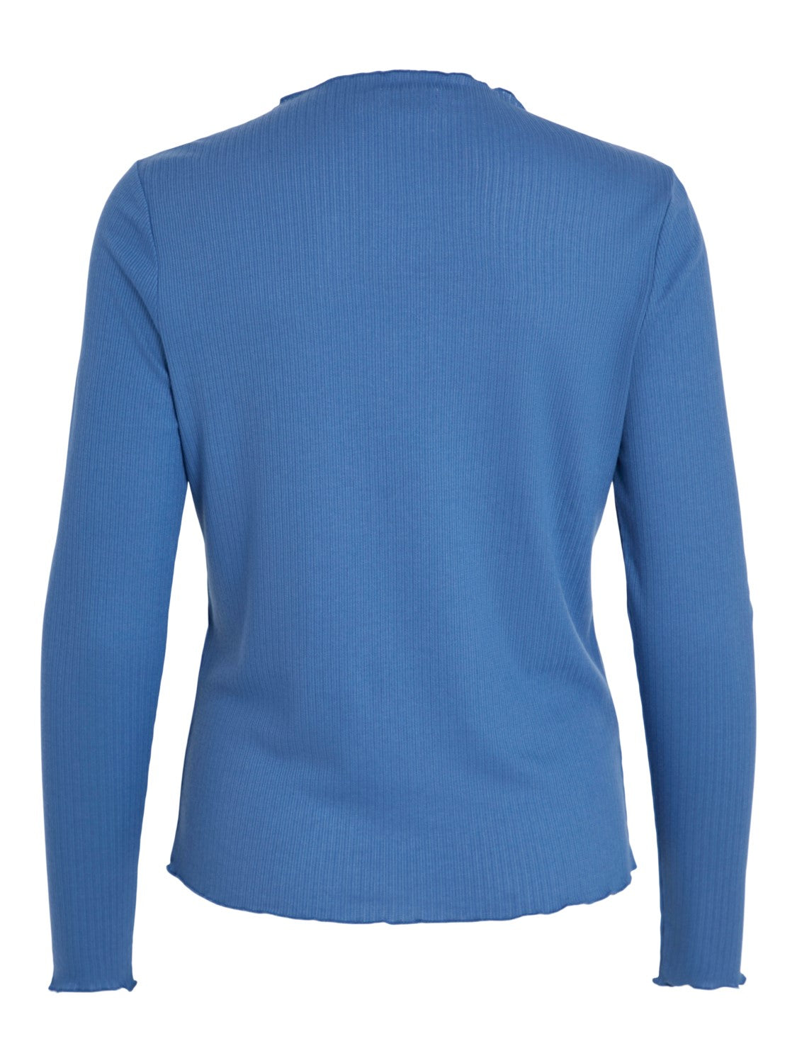 Ania Funnel Neck Top (Federal Blue)